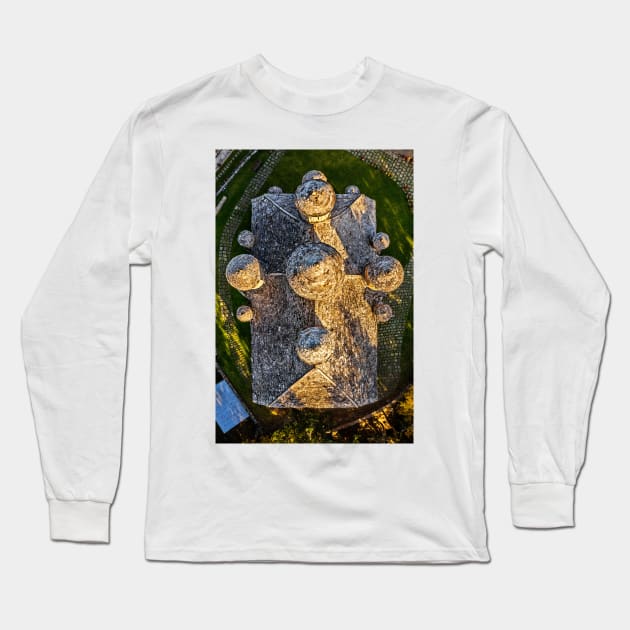 The church with the 13 domes Long Sleeve T-Shirt by Cretense72